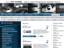 Tablet Screenshot of hifistore.cz